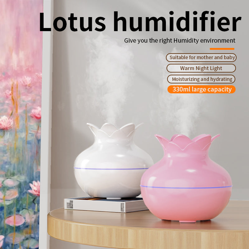 Humidificateur d’Air Portable USB – Lotus Humidifier